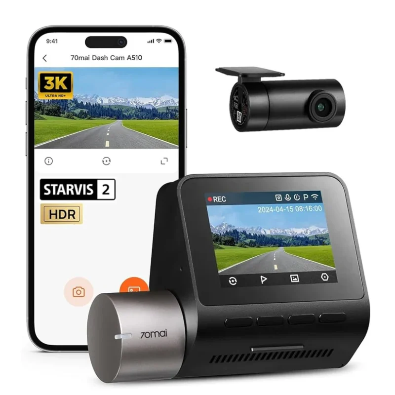 70MAİ A510 HDR 3K Dash Cam