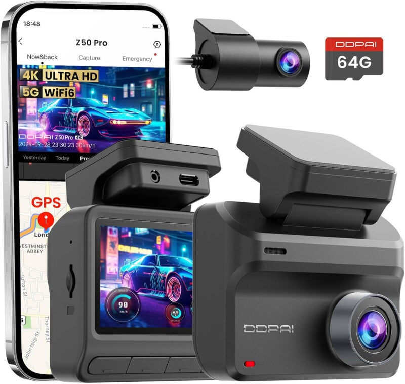 DDPAI Z50 Pro Araç içi Kamerası